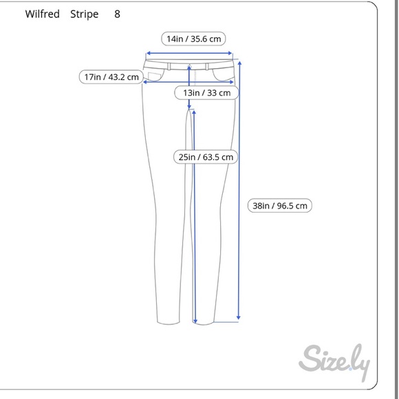 WILFRED high rise wide leg crop trouser in black - Picture 7 of 7